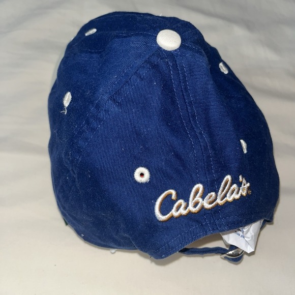 Cabela's Outdoor Since 1961 Baseball Hat Strap 100% Cotton Fishing Hunter Hats - Picture 12 of 16